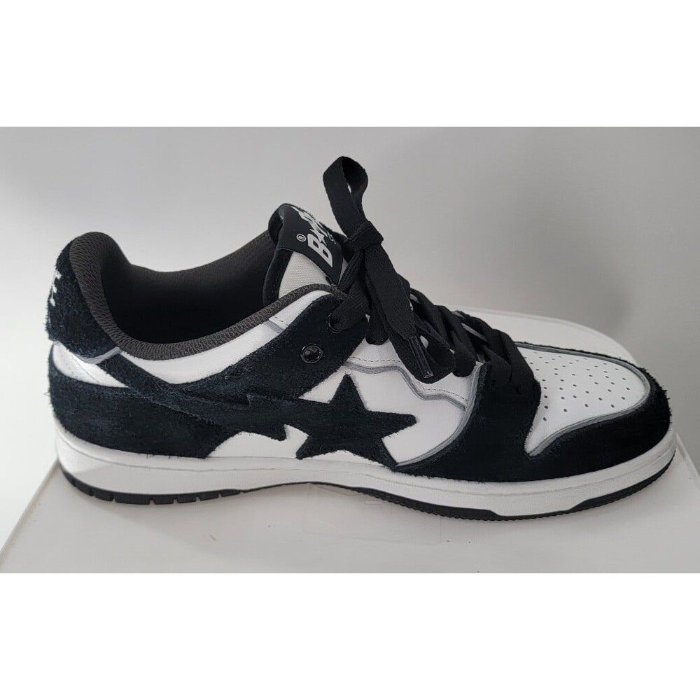 A Bathing Ape Bape SK8 StaBlack Suede - Picture 6 of 11